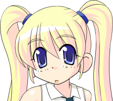 図6:アニメ版のベッキーは色相を赤方向にずらすのみ