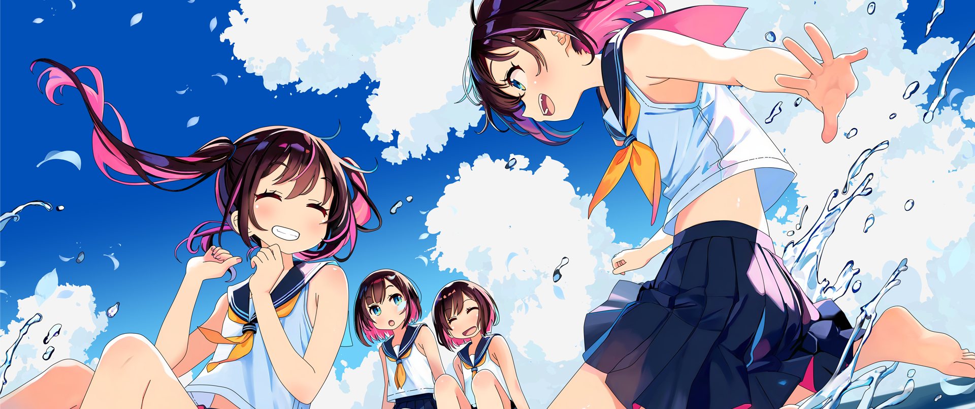 夏の水しぶき